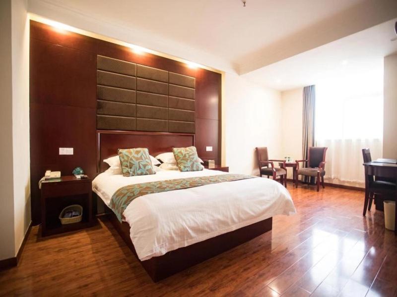 Greentree Inn Jiangsu Wuxi Dongting Leather City Express Hotel Exterior foto