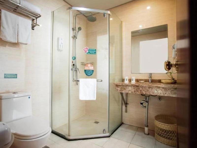 Greentree Inn Jiangsu Wuxi Dongting Leather City Express Hotel Exterior foto