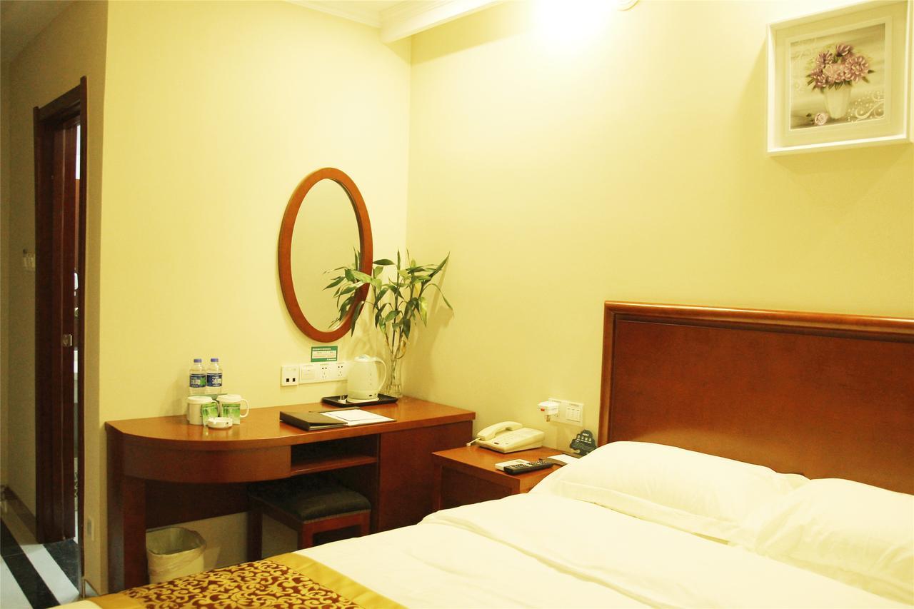Greentree Inn Jiangsu Wuxi Dongting Leather City Express Hotel Exterior foto