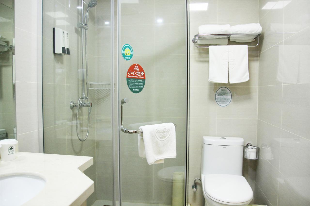 Greentree Inn Jiangsu Wuxi Dongting Leather City Express Hotel Exterior foto