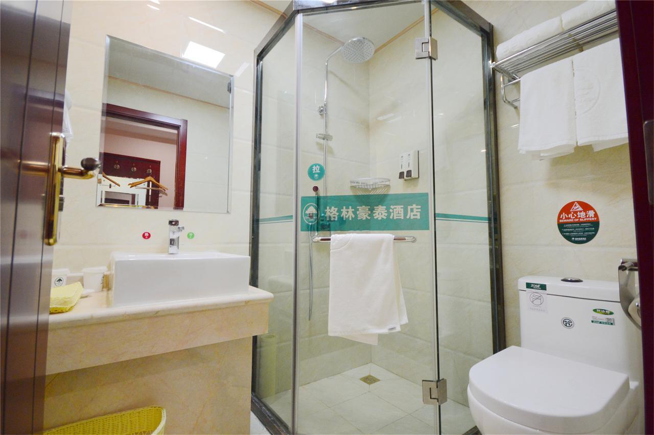 Greentree Inn Jiangsu Wuxi Dongting Leather City Express Hotel Exterior foto